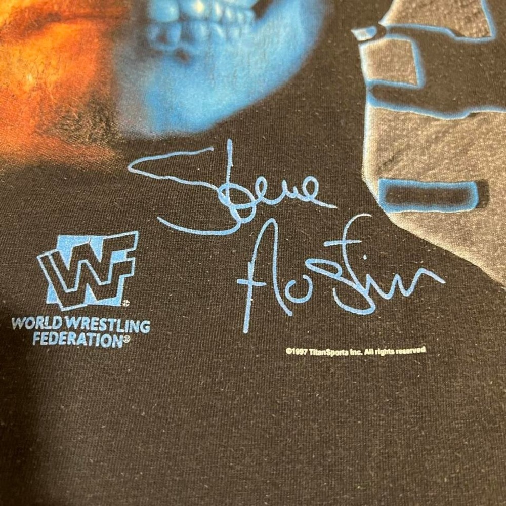 Vintage 1997 stone cold Steve Austin tee Size XL - Picture 4 of 7